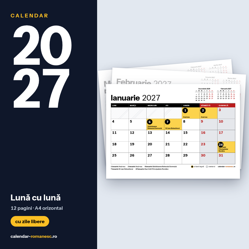 Lună cu lună 2027 - previzualizare