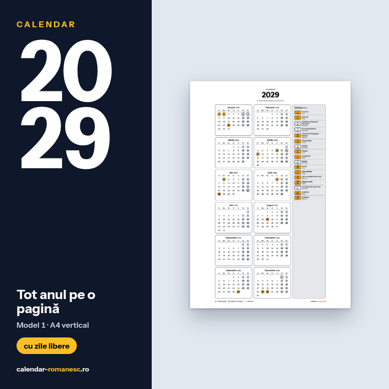 Tot anul · Model 1 2029 - previzualizare